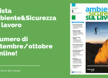 Ambiente&Sicurezza sul Lavoro 5/2023