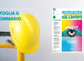 Rivista Ambiente&Sicurezza sul lavoro_copertina 1/24