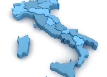 italia mappa regioni