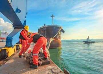 Lavoratori portuali e ormeggiatori dei porti