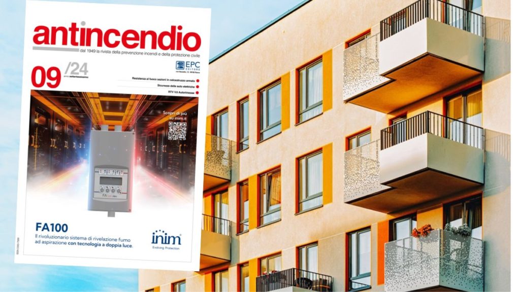 Rivista Antincendio 9 2024 copertina